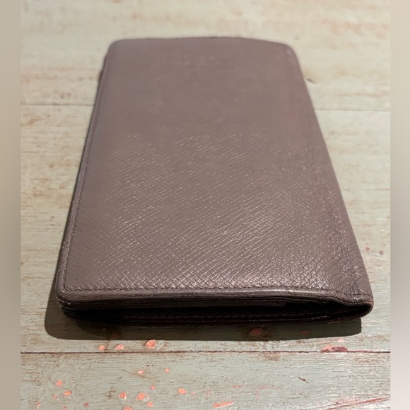 Louis Vuitton Brazza Wallet Gray Leather - Picture 6 of 16